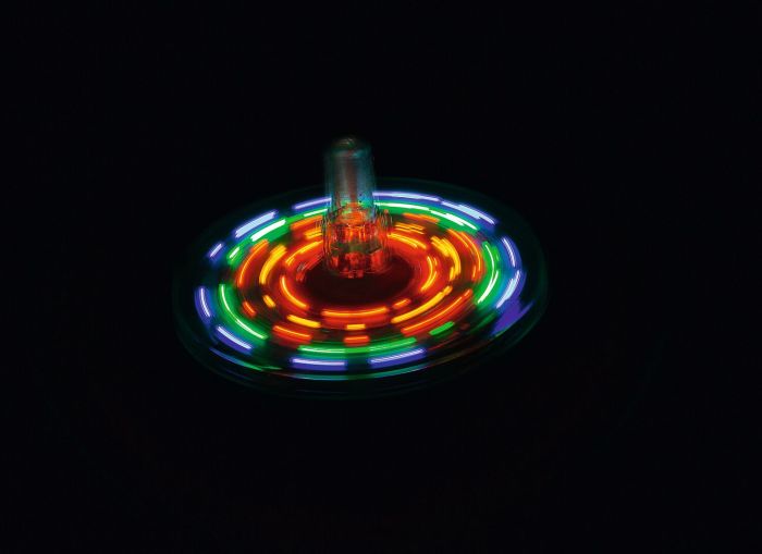 LED Leuchtkreisel