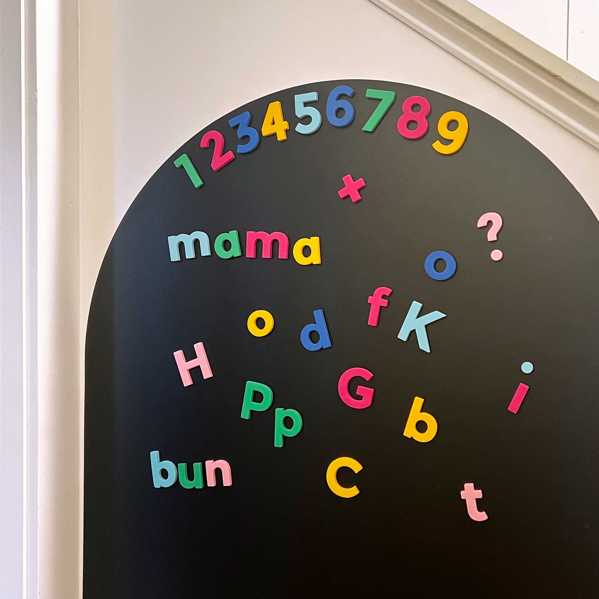 Regenbogen Magnetbuchstaben