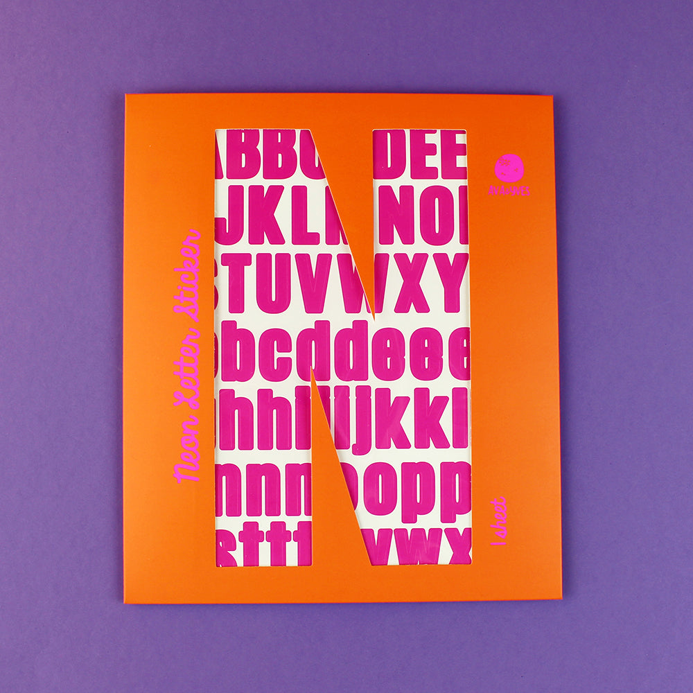 Buchstabensticker