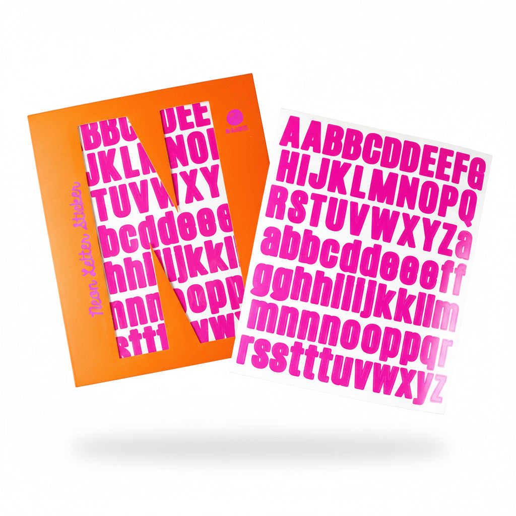 Buchstabensticker