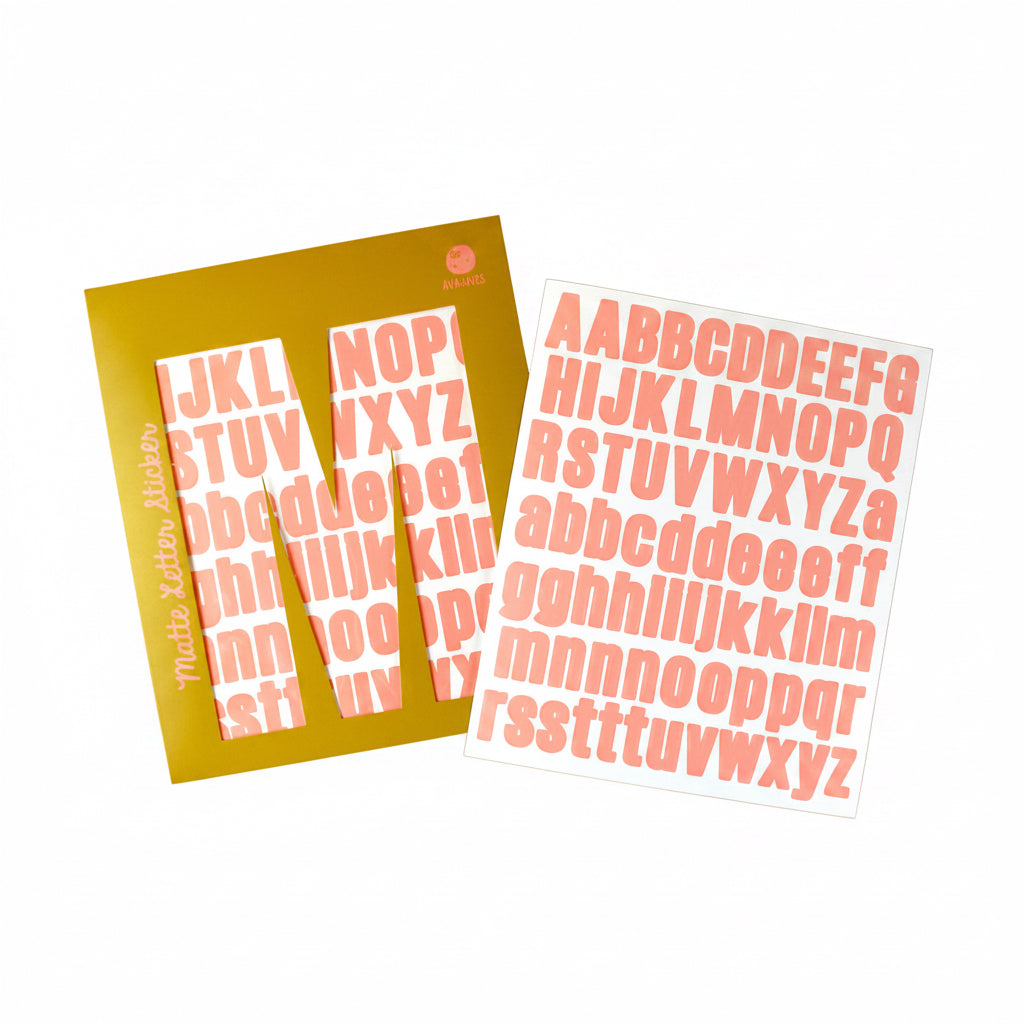 Buchstabensticker
