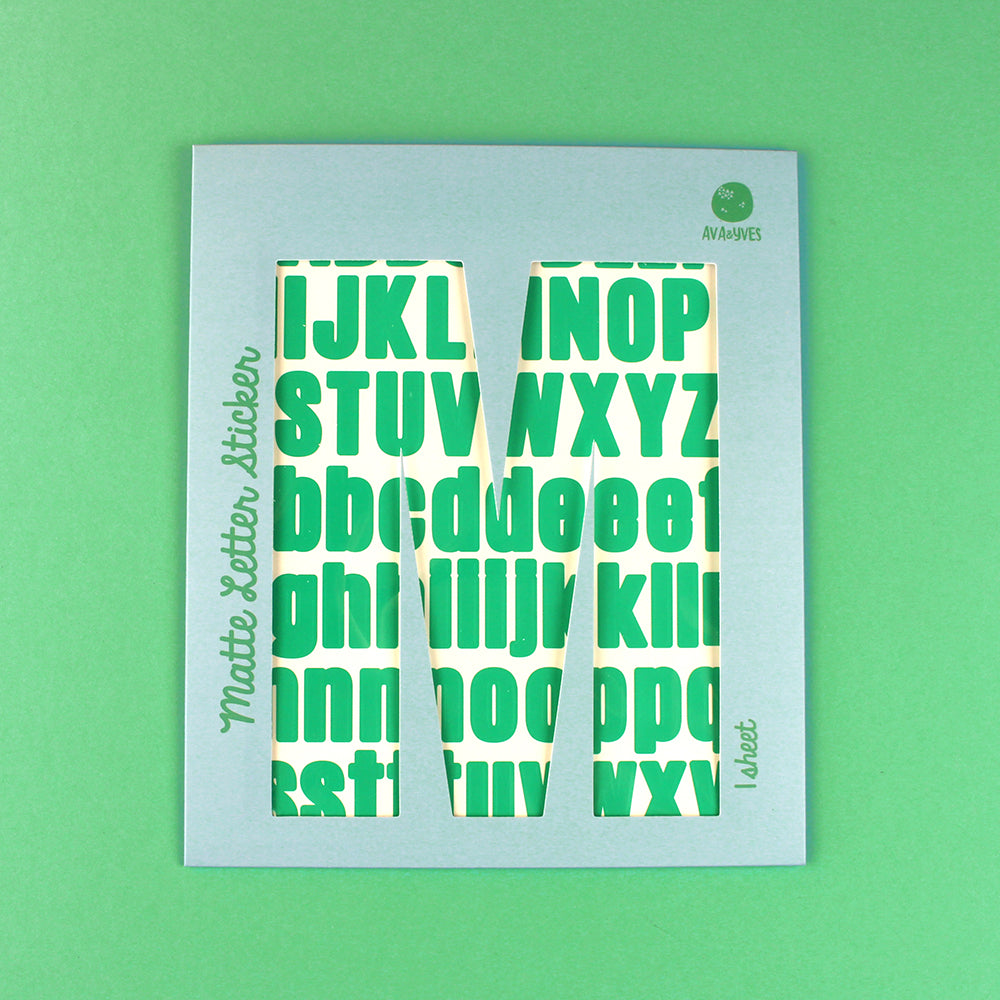 Buchstabensticker