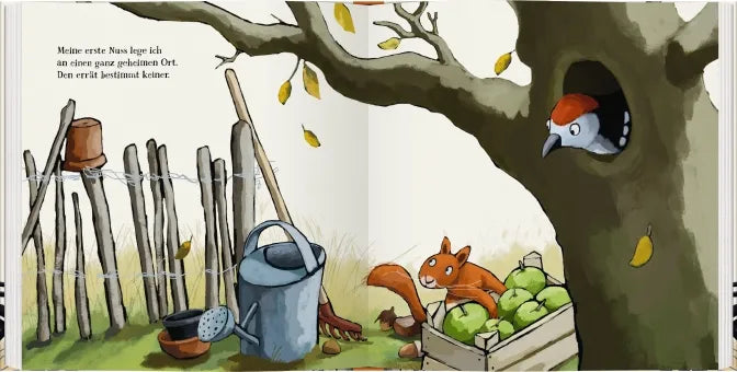 Fünf Nüsse für Eichhörnchen