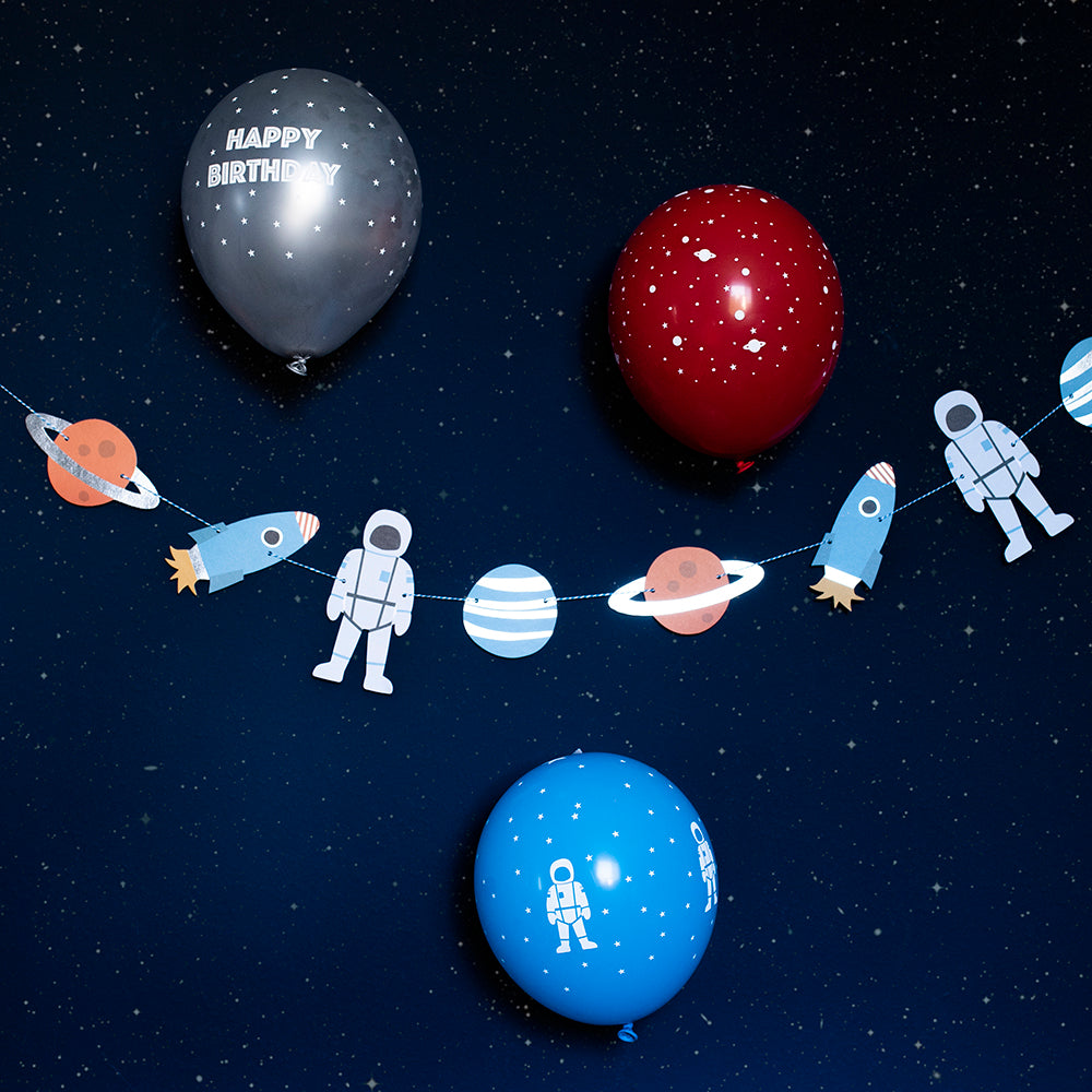 Ballons Weltall