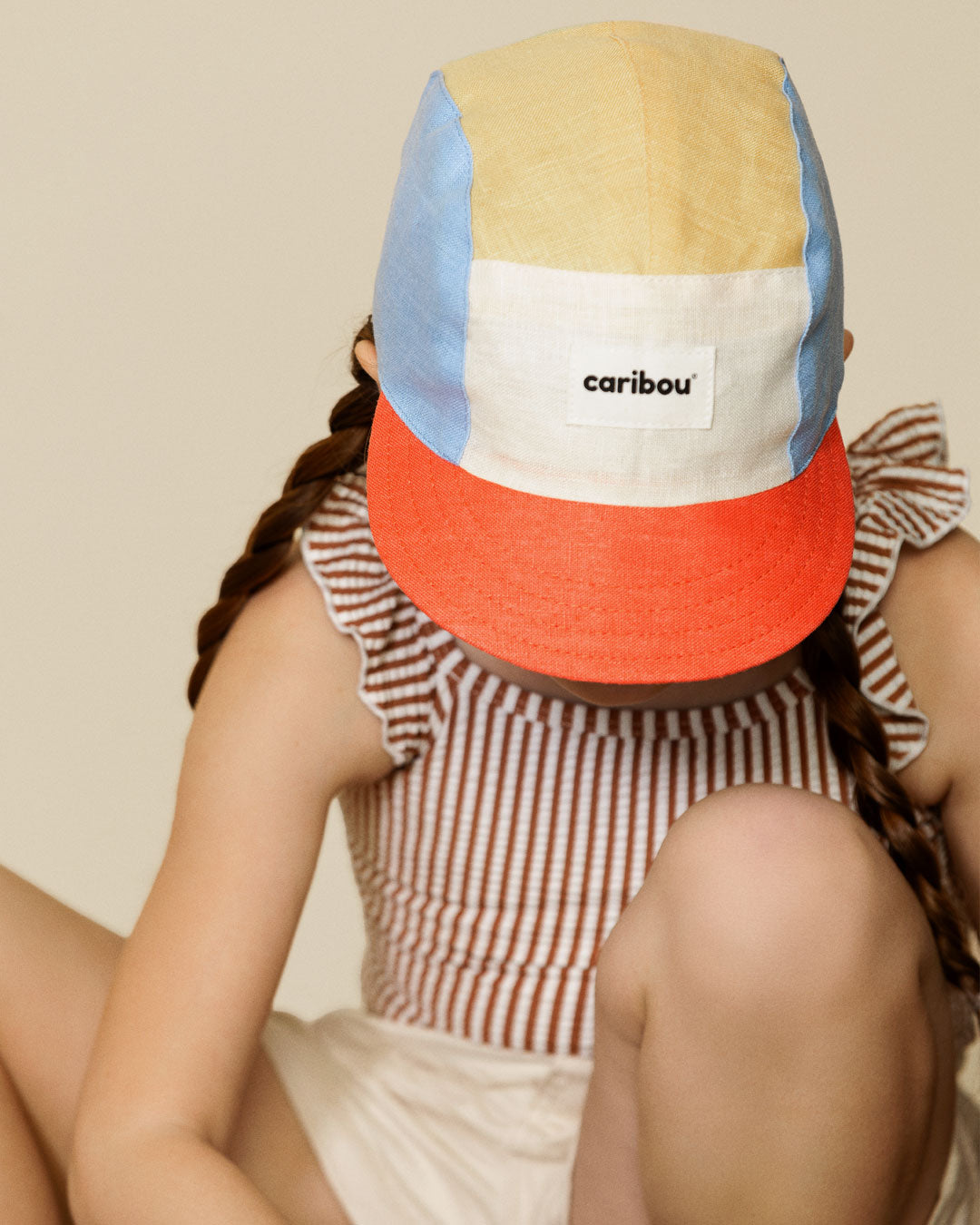 CARIBOU Kinder-Mütze aus 100% Leinen Très Grand