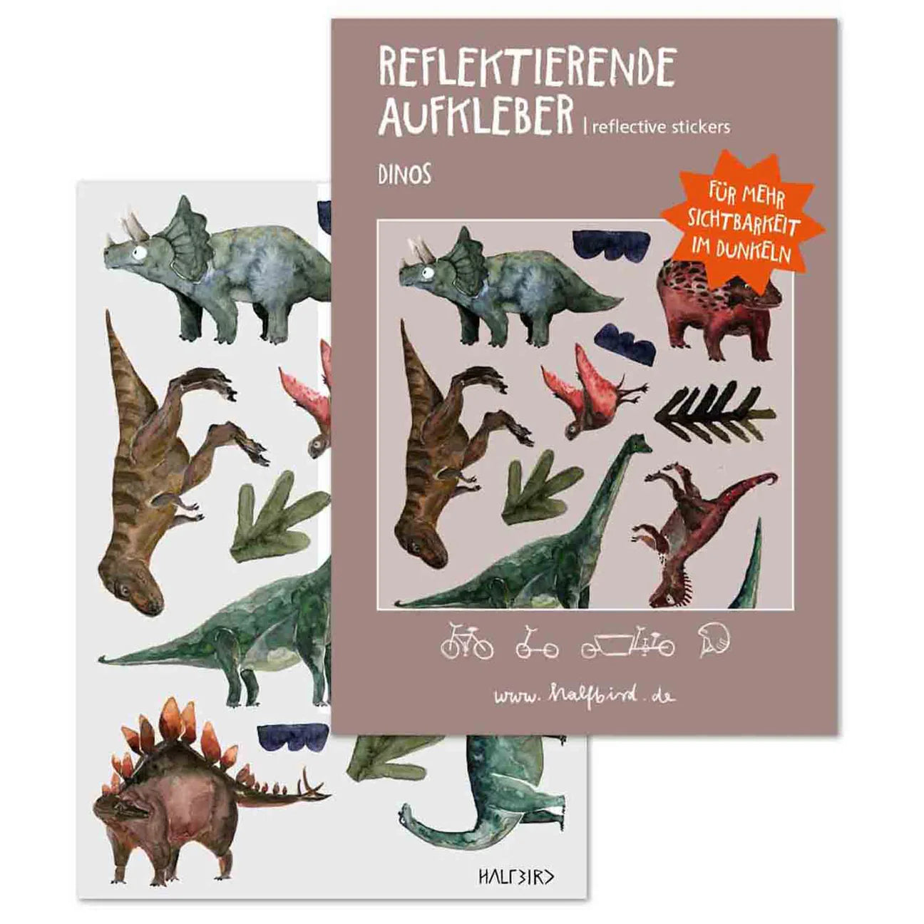 Reflektierende Aufkleber