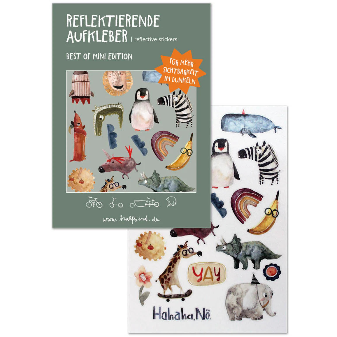 Reflektierende Aufkleber