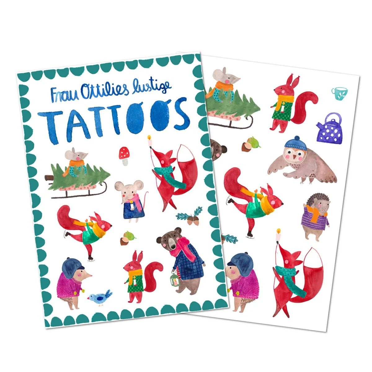 Frau Ottilies lustige Tattoos
