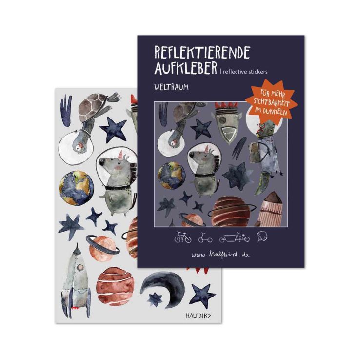 Reflektierende Aufkleber