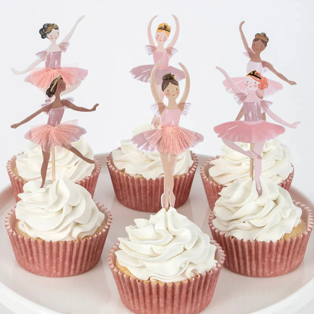 Cupcake Förmchen Ballerina