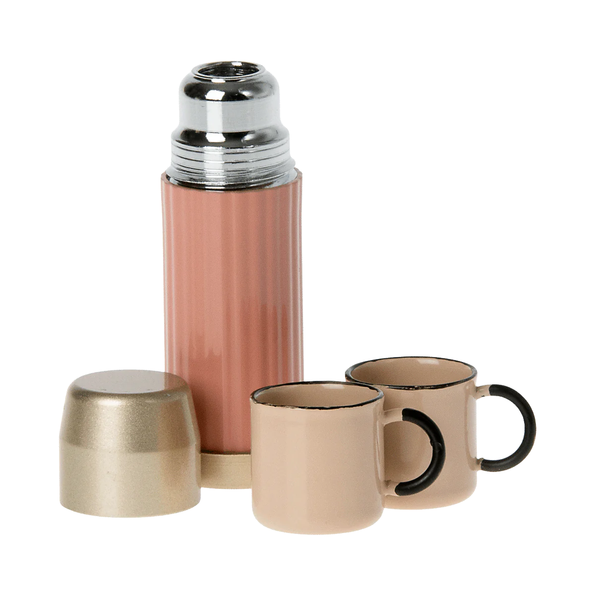 Thermoskanne und Becher