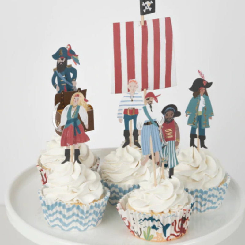 Cupcake Förmchen Piraten