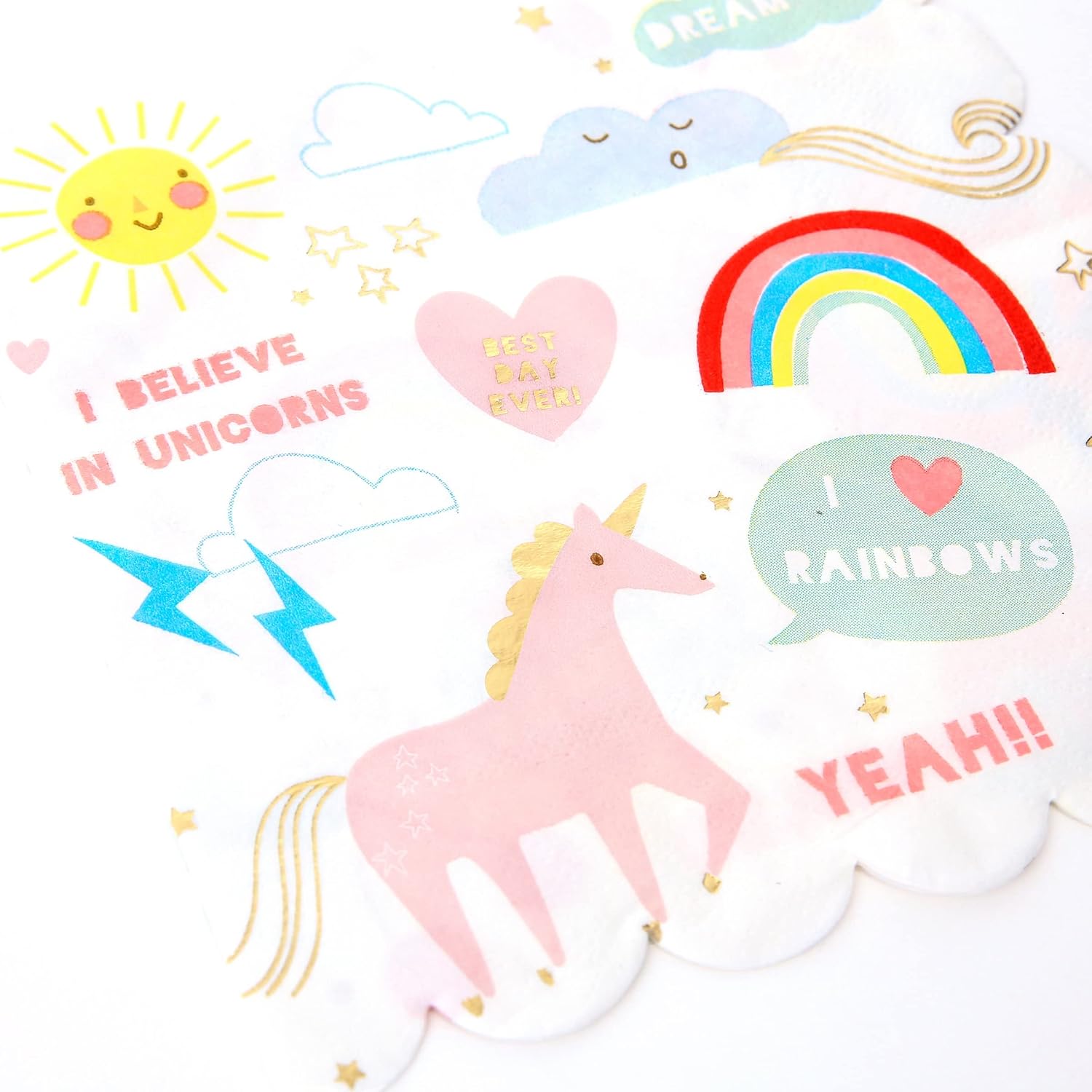 Servietten Unicorn