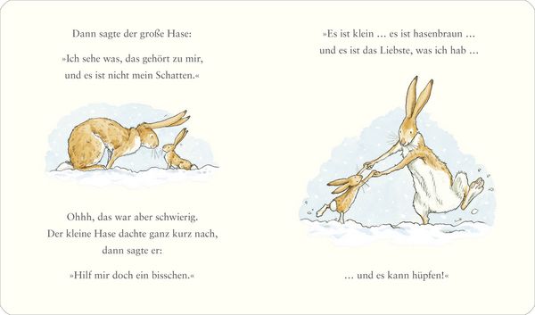 Weisst du eigentlich, wie lieb ich dich hab? ... wenn die Schneeflocken fallen