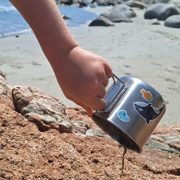Aufkleber Wildes Meer