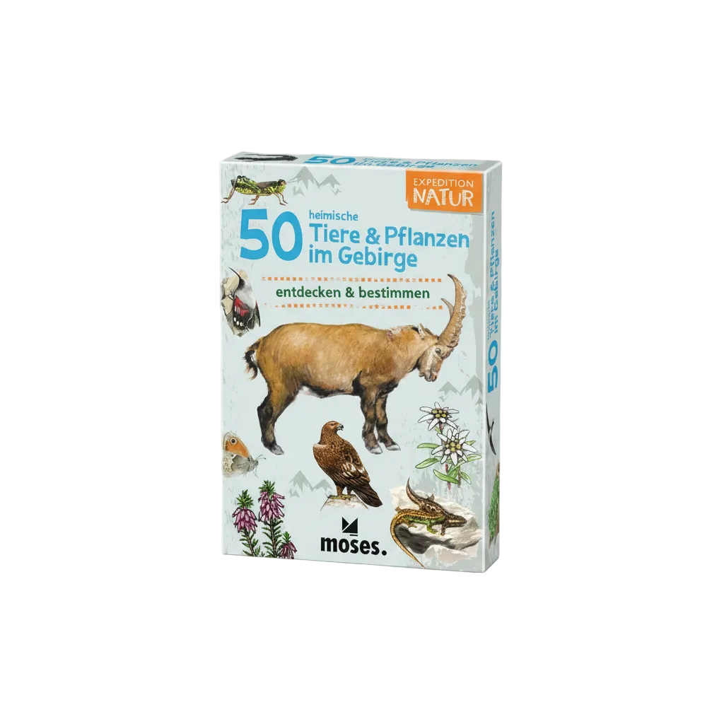 50 heimische Tiere & Pflanzen im Gebirge