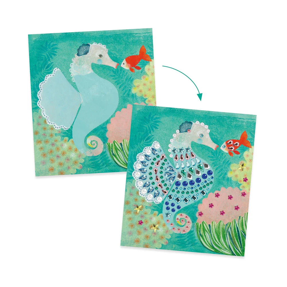 Artistic Strass Flutwellen