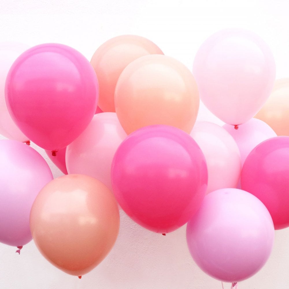 Medley of Pink Balloons