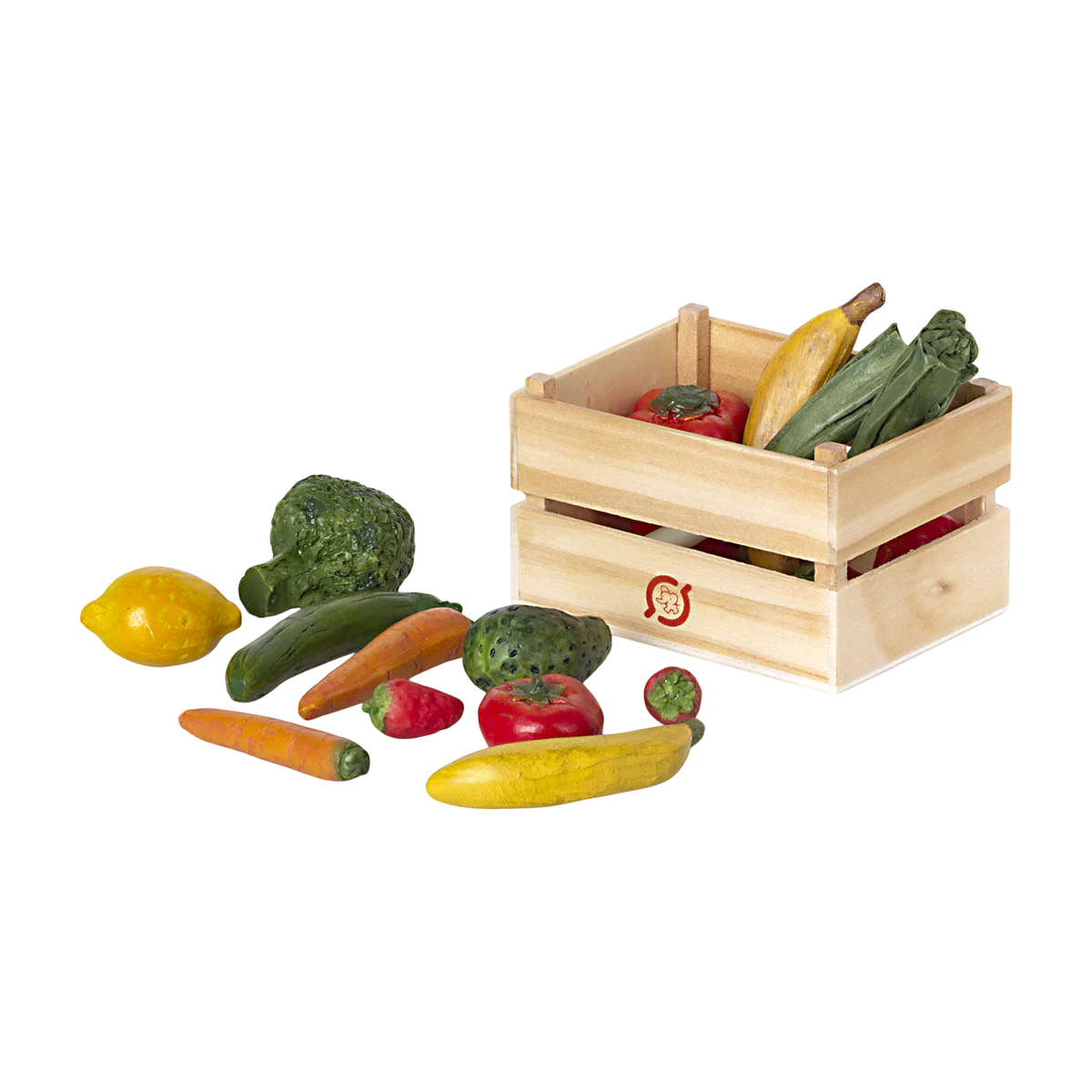 Gemüse und Obst Set