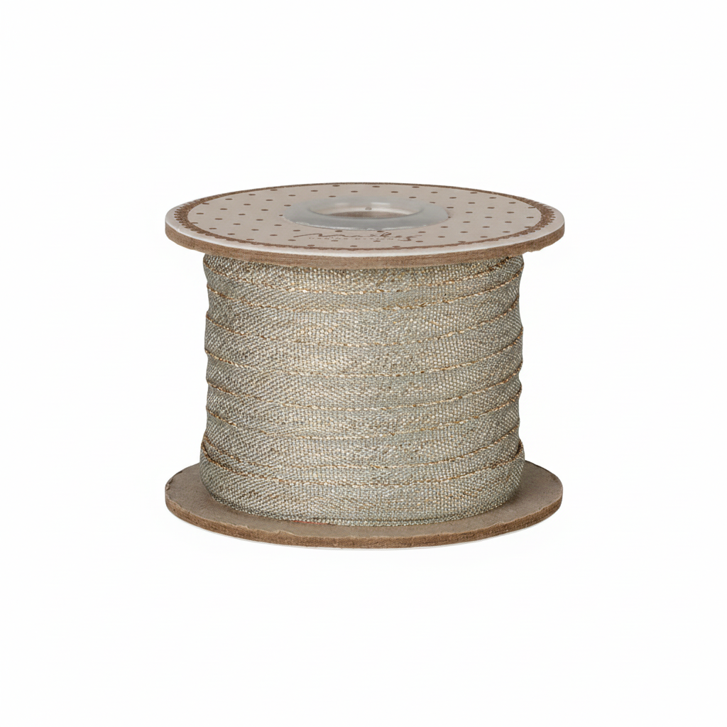 Geschenkband Minze/Gold