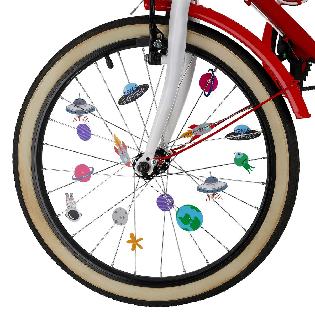 Dekoration für Fahrradspeichen