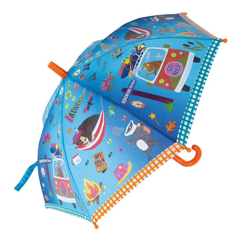 Regenschirm Abenteuer