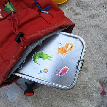 Aufkleber Wilde Tiere