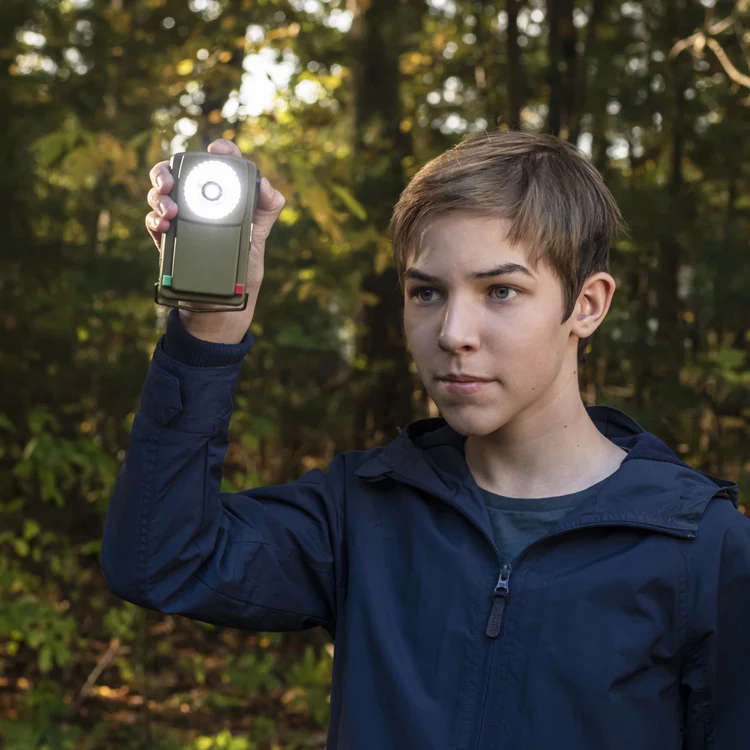 Morsecode Taschenlampe