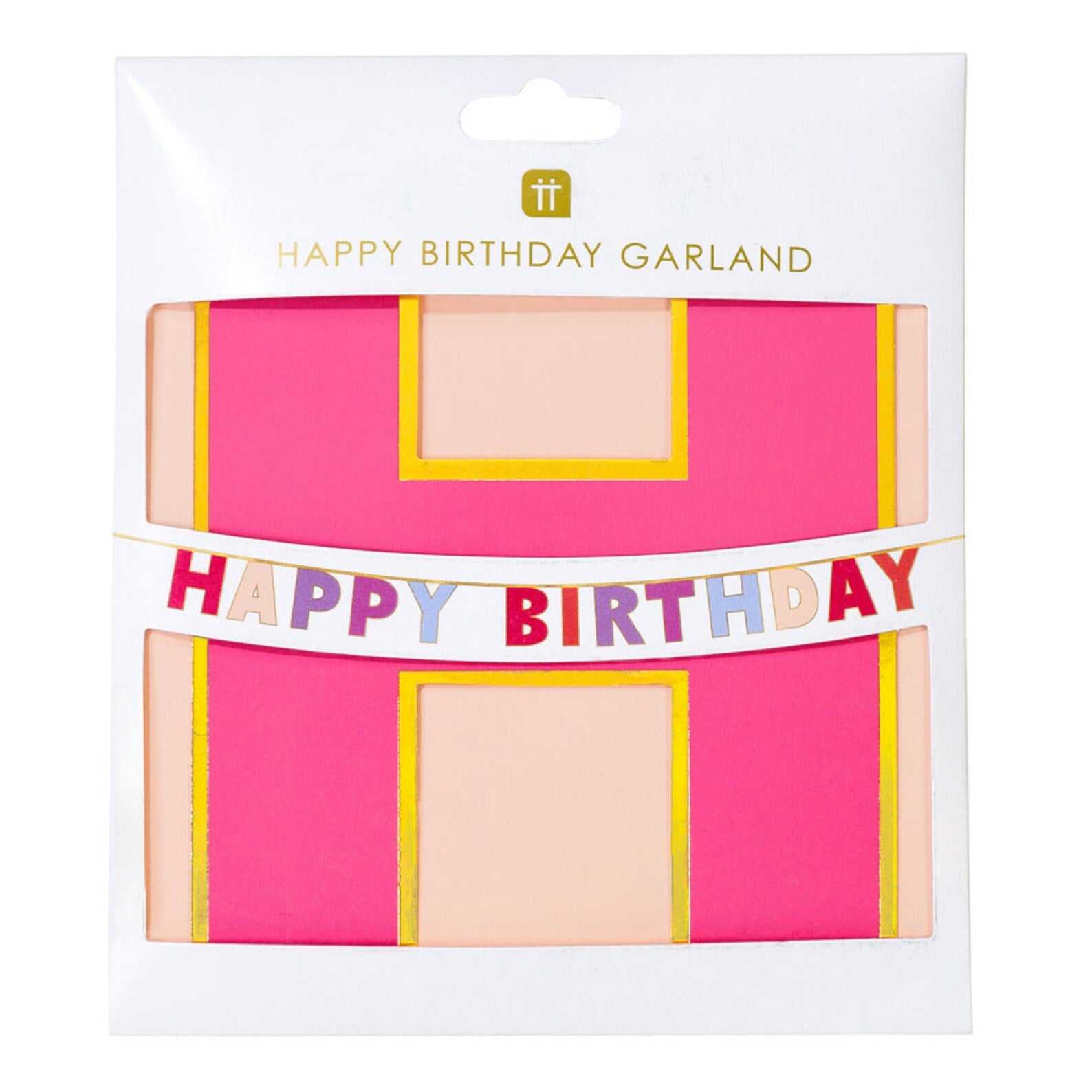 Happy Birthday Regenbogen Girlande