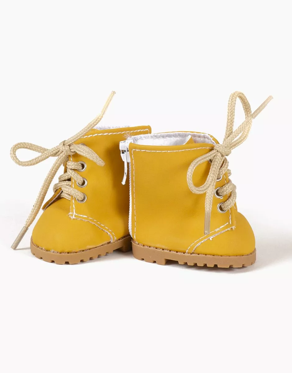 Schnürschuhe für Puppen gross