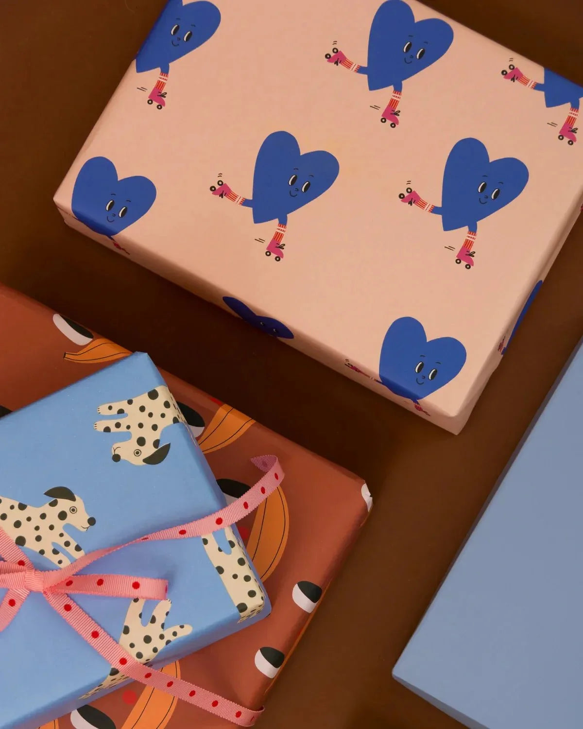 Geschenkpapier, Herz