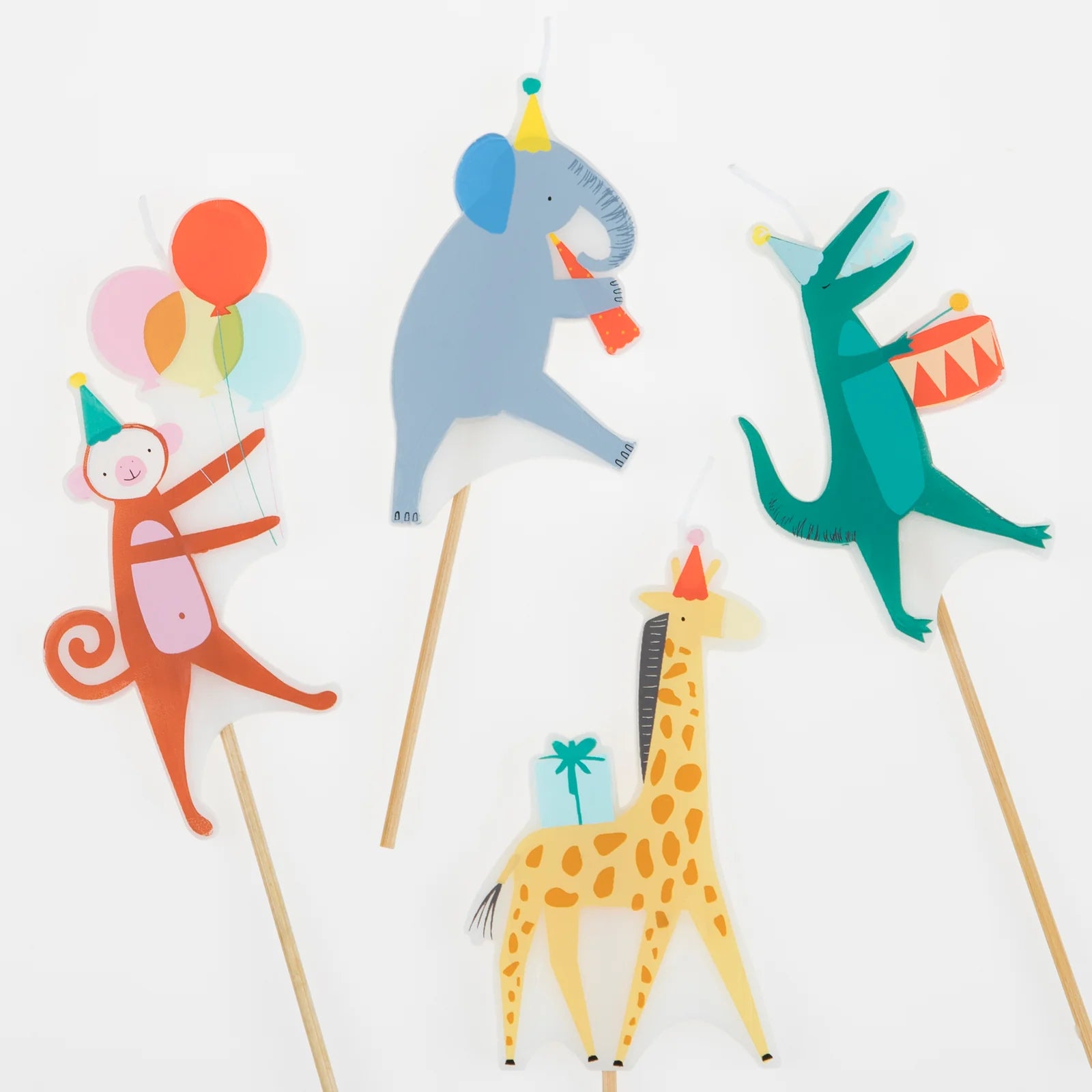 Kerzen Zoo-Party