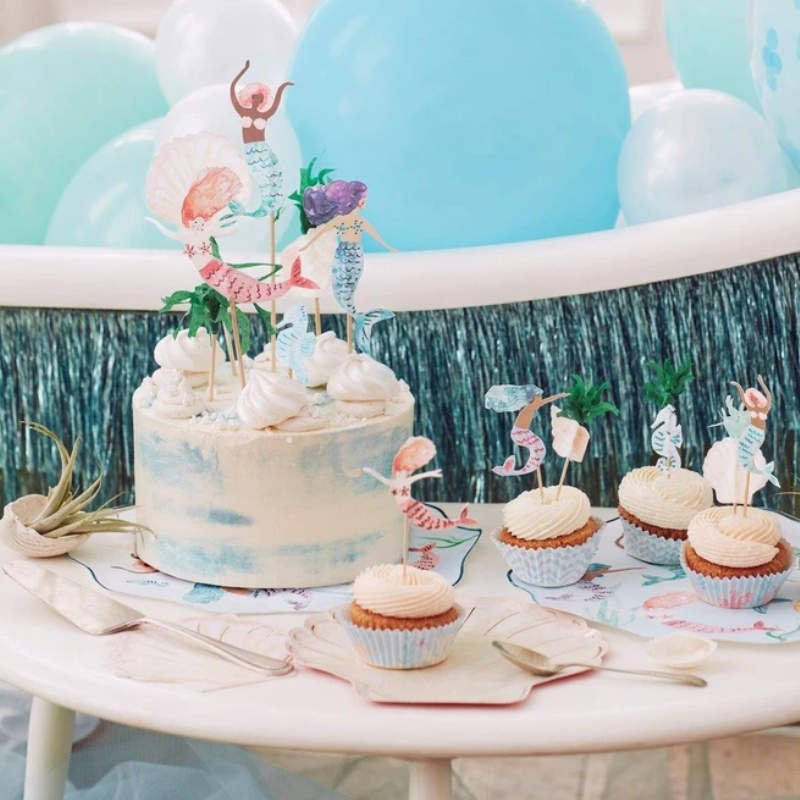 Cupcake Förmchen Meerjungfrau