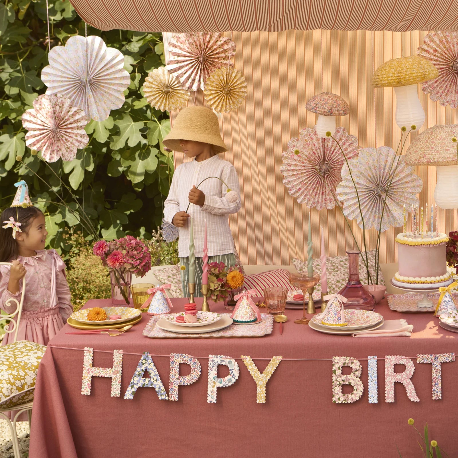 Girlande "Happy Birthday"